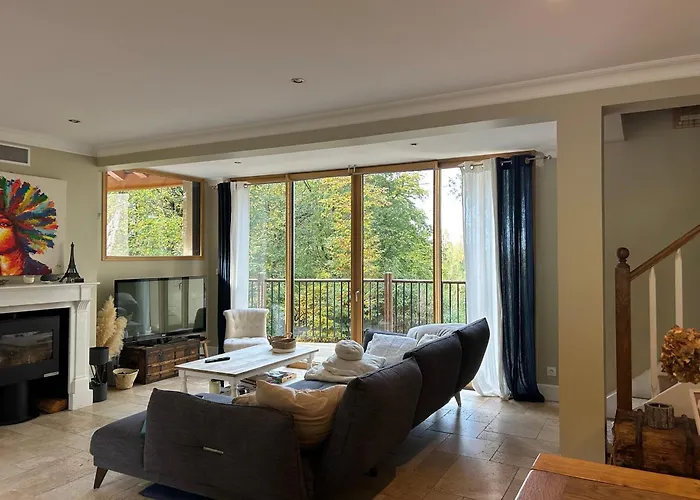 فيلة Nature & Douets - Aux Portes Du Mans - 5 Climatisees - Piscine A Debordement Et Terrain Arbore D'1 Hectare